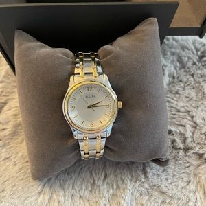 Bulova women’s two tone watch